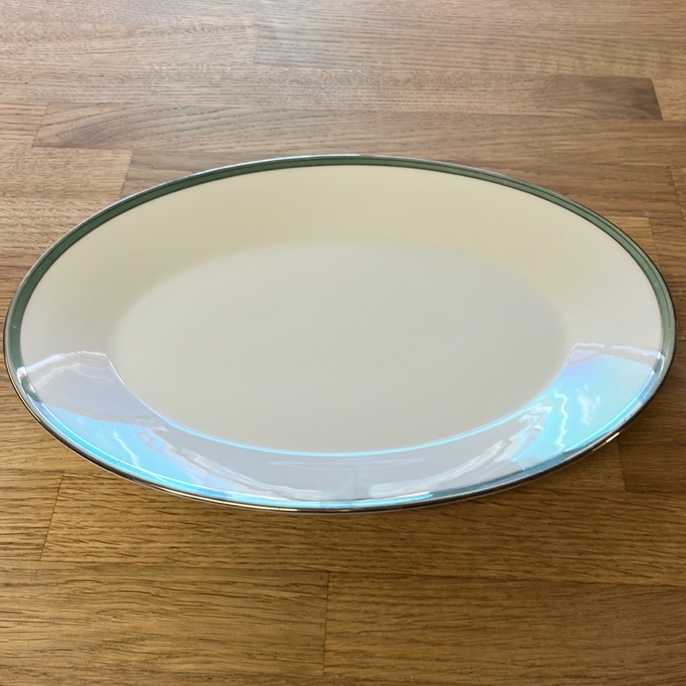 Vintage 70’s noritake royal mint Japan large oval platter